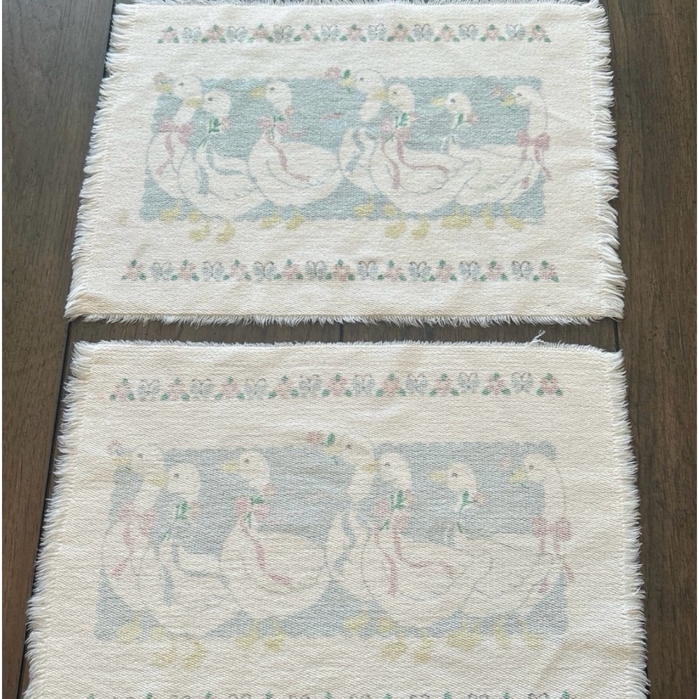1980’s Duck Parade Placemats